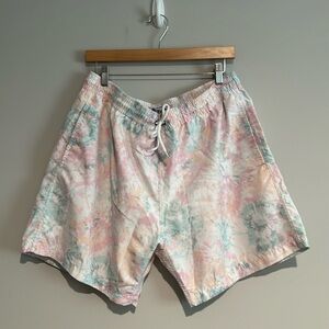 Trunks Surf & Swim CO Men’s Pastel Tye Dye Swim Trunks Size‎ XXL